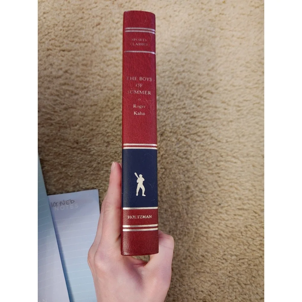 Roger Kahn, The Boys of Summer, Holtzman Press,‎ Sports Classics, Signed